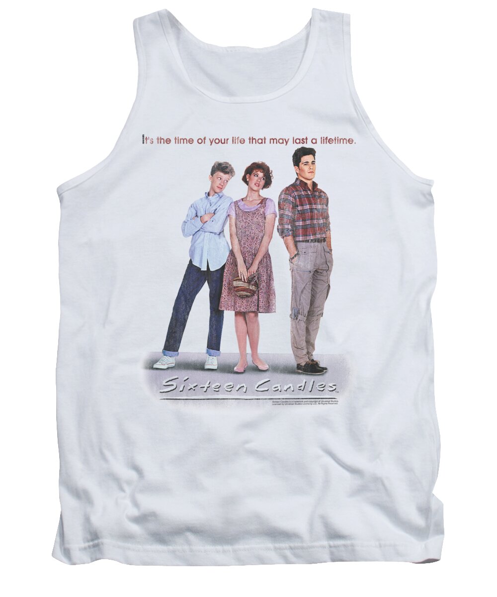Sixteen Candles Tank Top featuring the digital art Sixteen Candles - Poster by Brand A