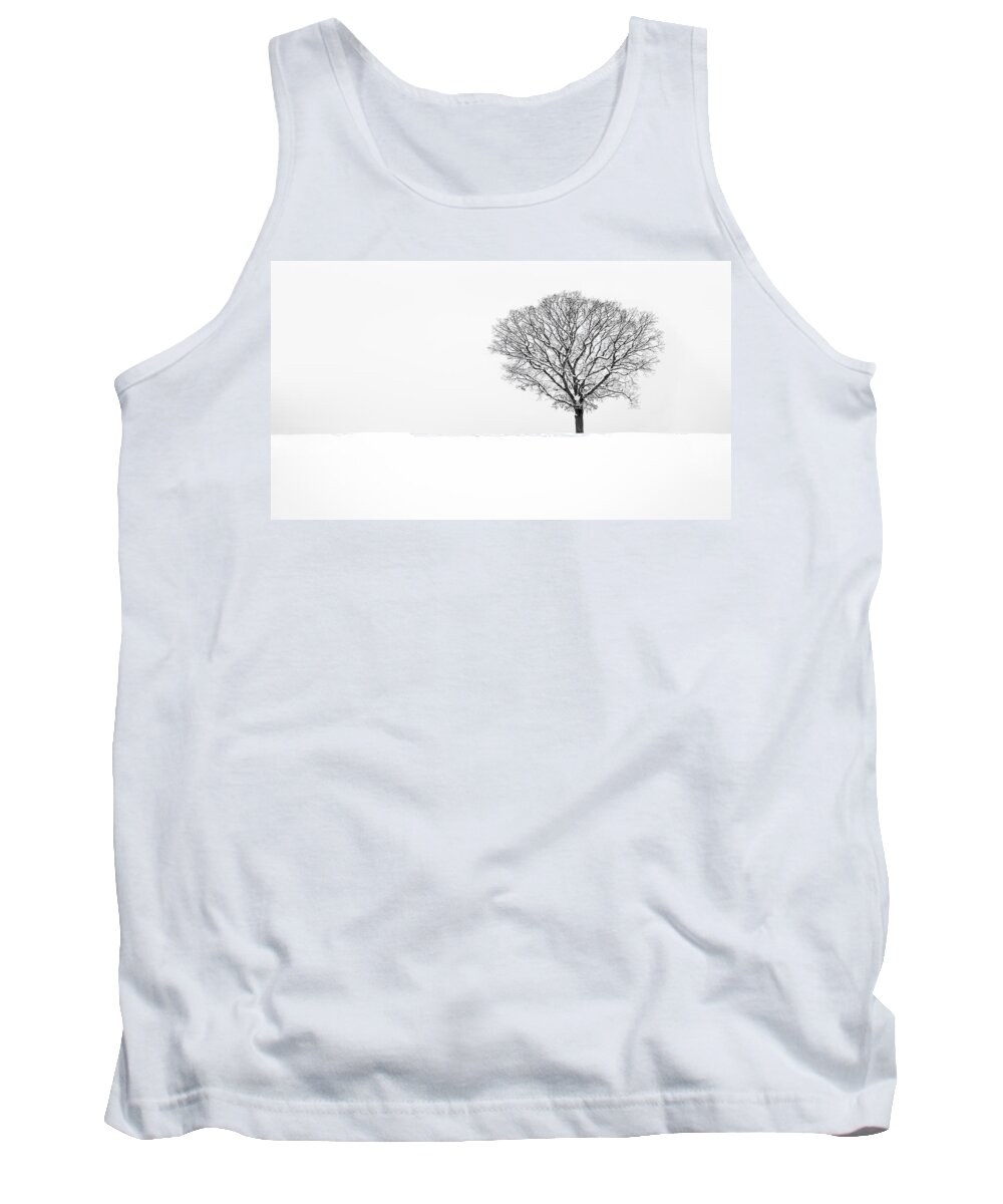 Alone Tank Top featuring the photograph Solitude by Mihai Andritoiu