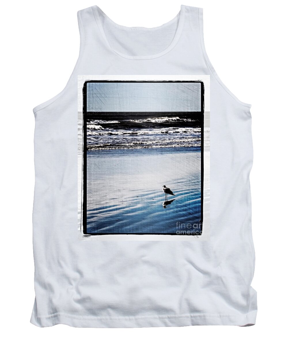 Ocean Tank Top featuring the photograph Summer Beach by Perry Webster