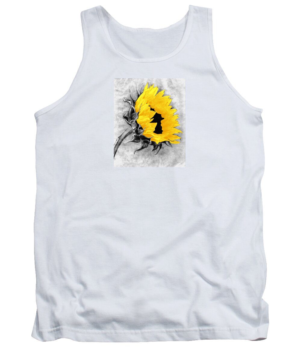 Drawing Tank Top featuring the photograph Sun Power by I'ina Van Lawick