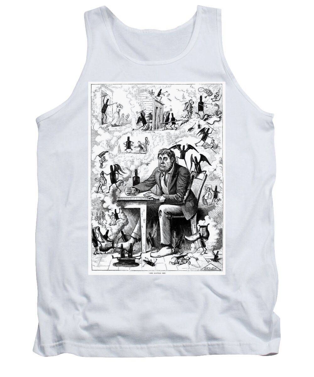 1874 Tank Top featuring the painting Temperance, 1874 by Granger