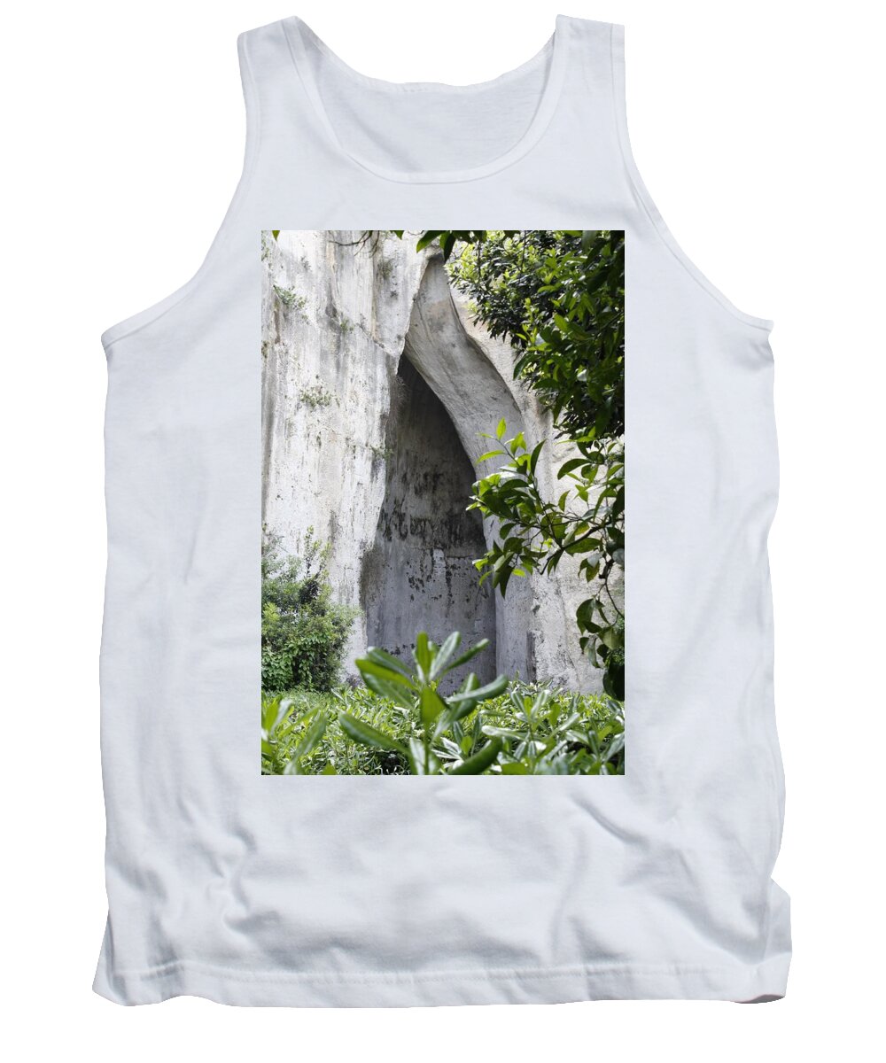 Ear Tank Top featuring the photograph The Ear of Dionysius by Donato Iannuzzi