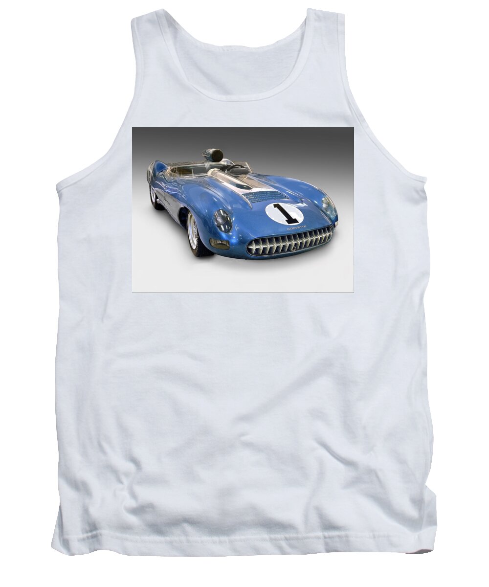 Indianapolis Motor Speedway Museum Tank Top featuring the photograph The Original SS by Gary Warnimont