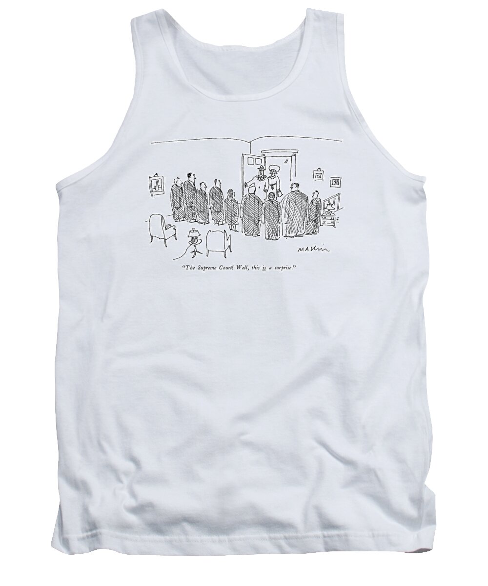 The Supreme Court! Well Tank Top by Michael Maslin - Conde Nast
