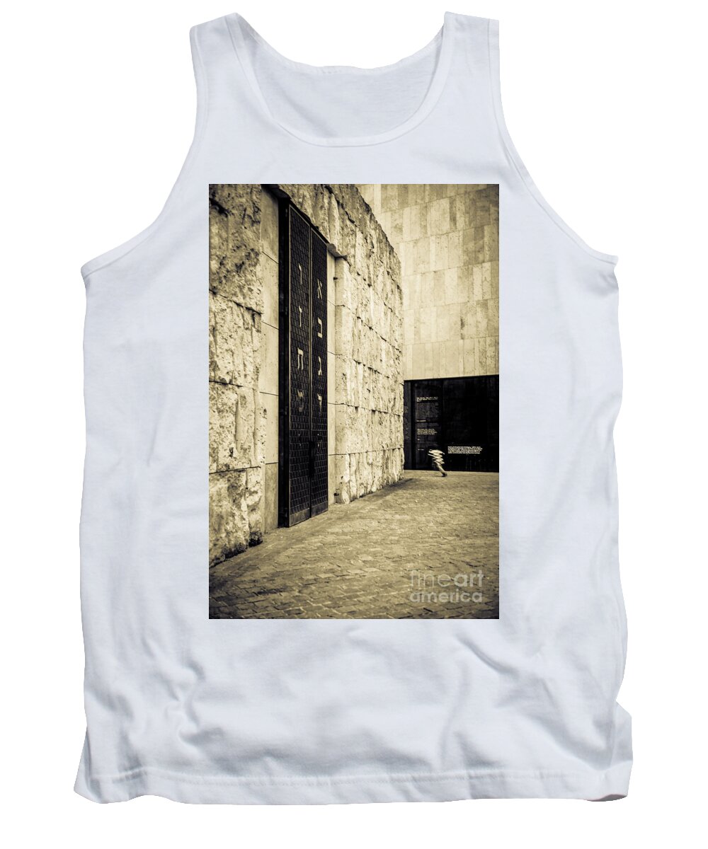 Jew Tank Top featuring the photograph The Synagogue by Hannes Cmarits