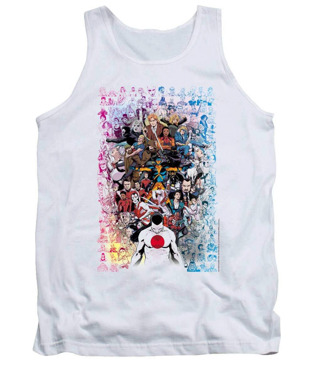  Tank Top featuring the digital art Valiant - Everybodys Here by Brand A