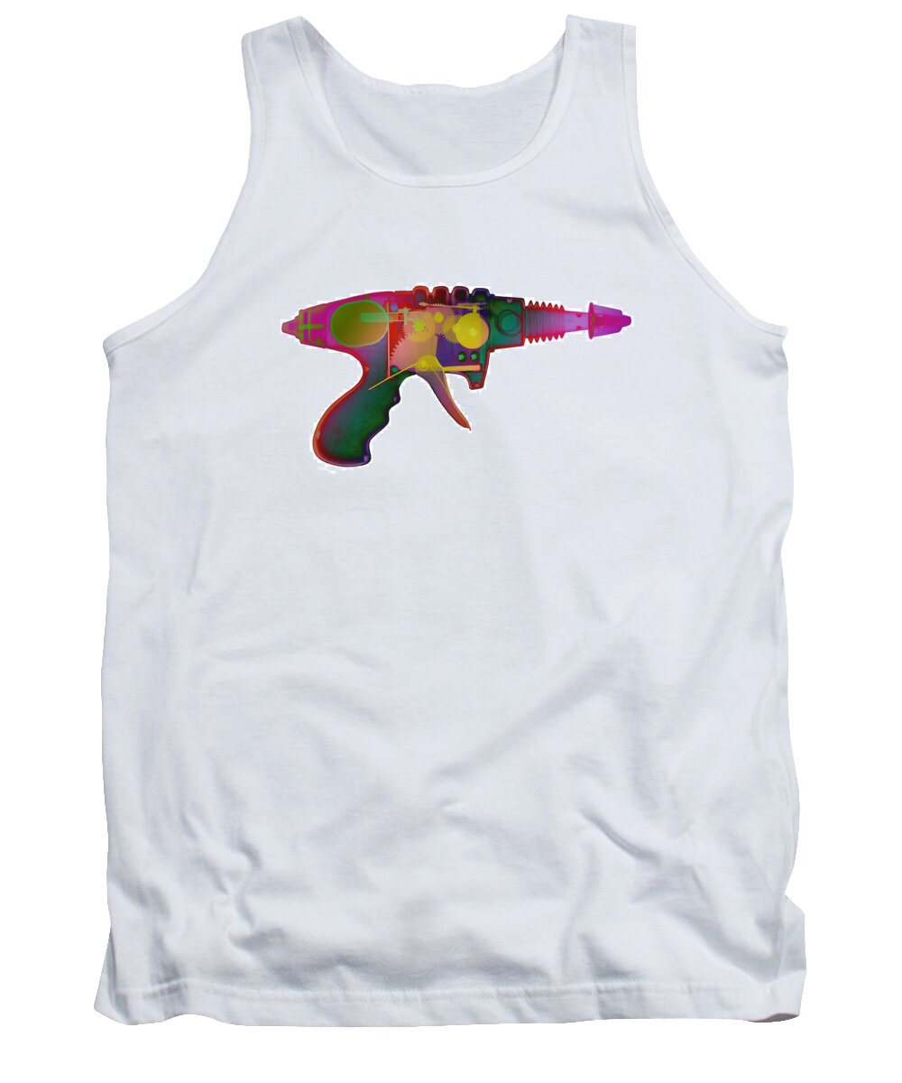 X-ray Art Tank Top featuring the photograph X-ray Ray Gun No. 1 - 3 by Roy Livingston