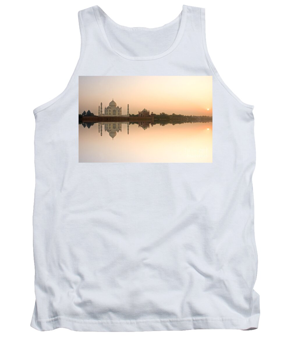 Agra Tank Top featuring the photograph Taj Mahal #1 by Luciano Mortula