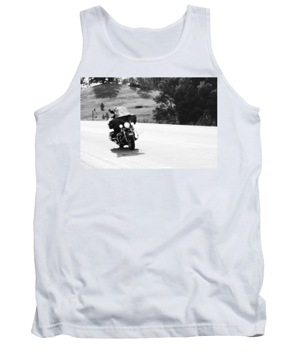 Peace Tank Top featuring the photograph A Peaceful Ride by Anthony Wilkening