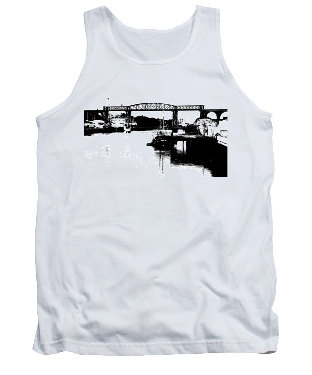 Drogheda Tank Top featuring the photograph Bridge on the Boyne by Norma Brock