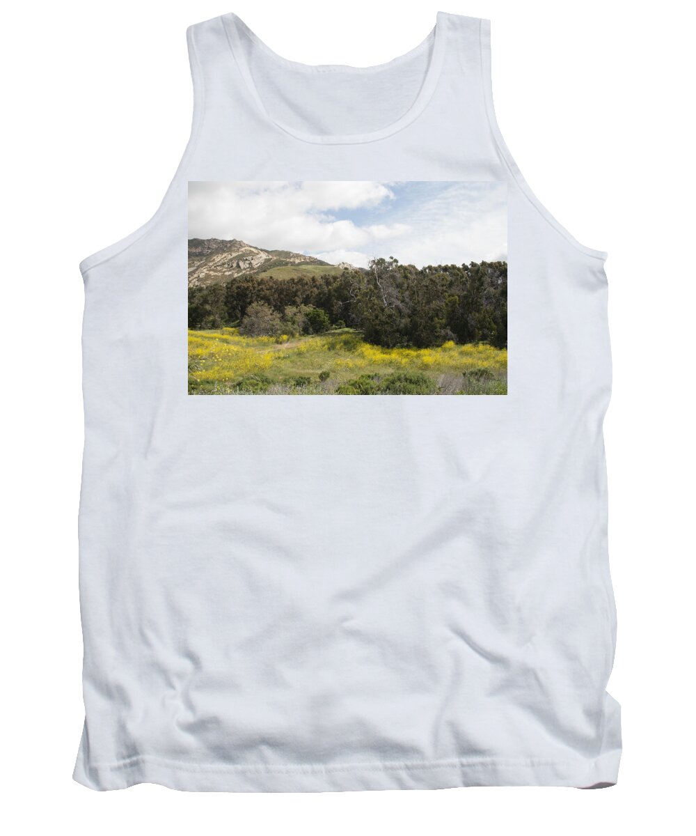 California Tank Top featuring the photograph California Hillside View III by Kathleen Grace