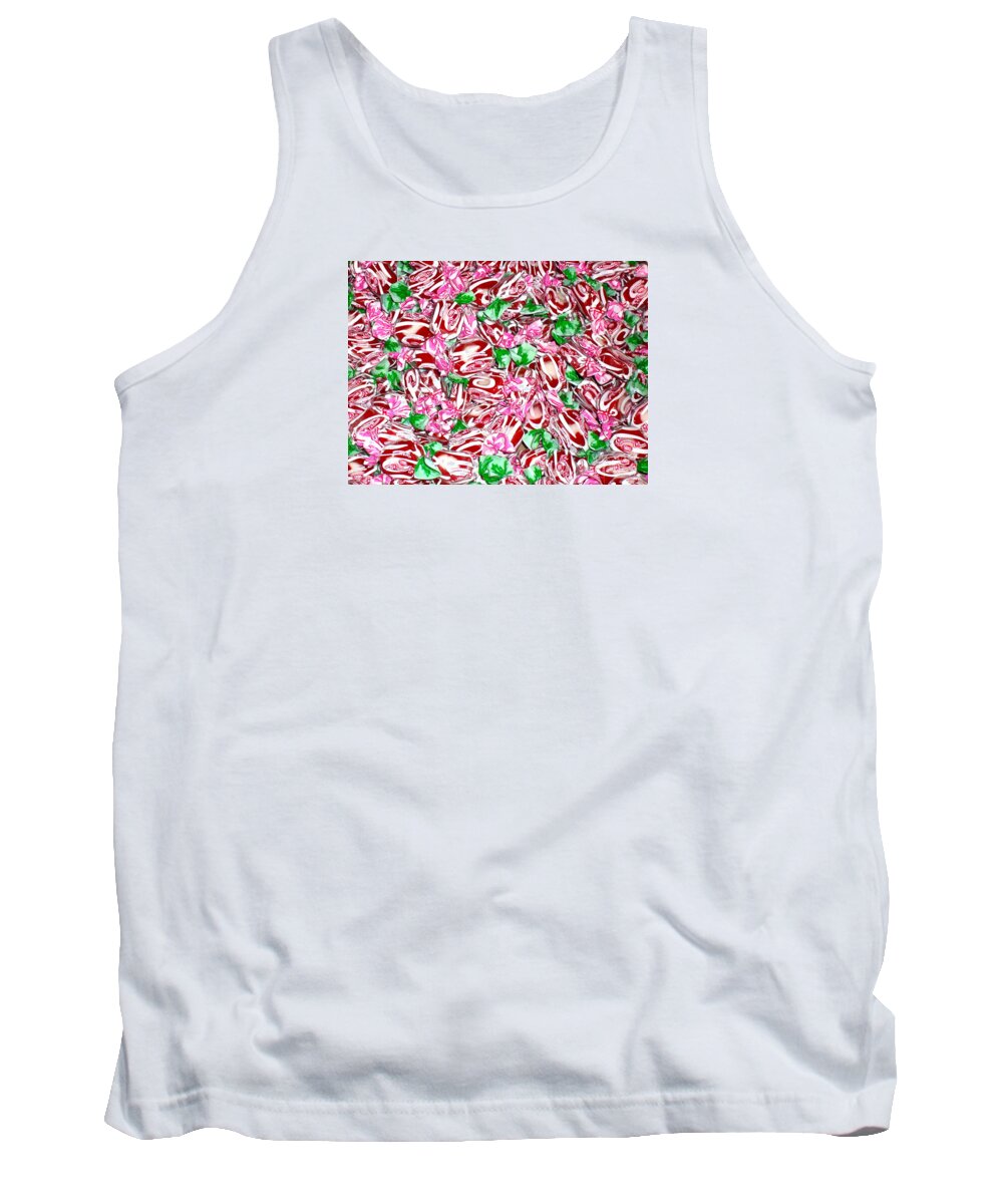 Candy Tank Top featuring the photograph Candy is Dandy by Beth Saffer