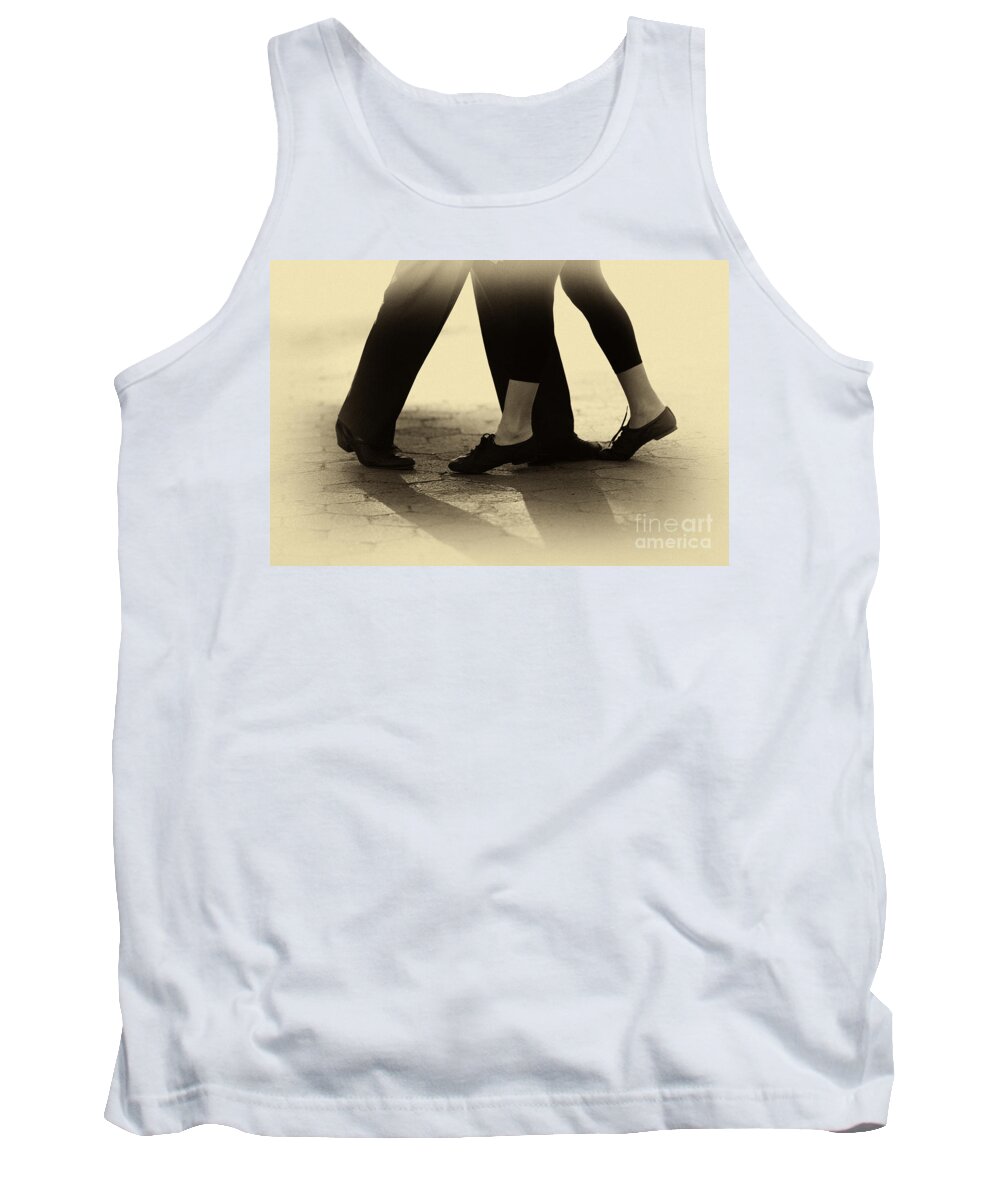 Dance Tank Top featuring the photograph Dance Practice by Leslie Leda