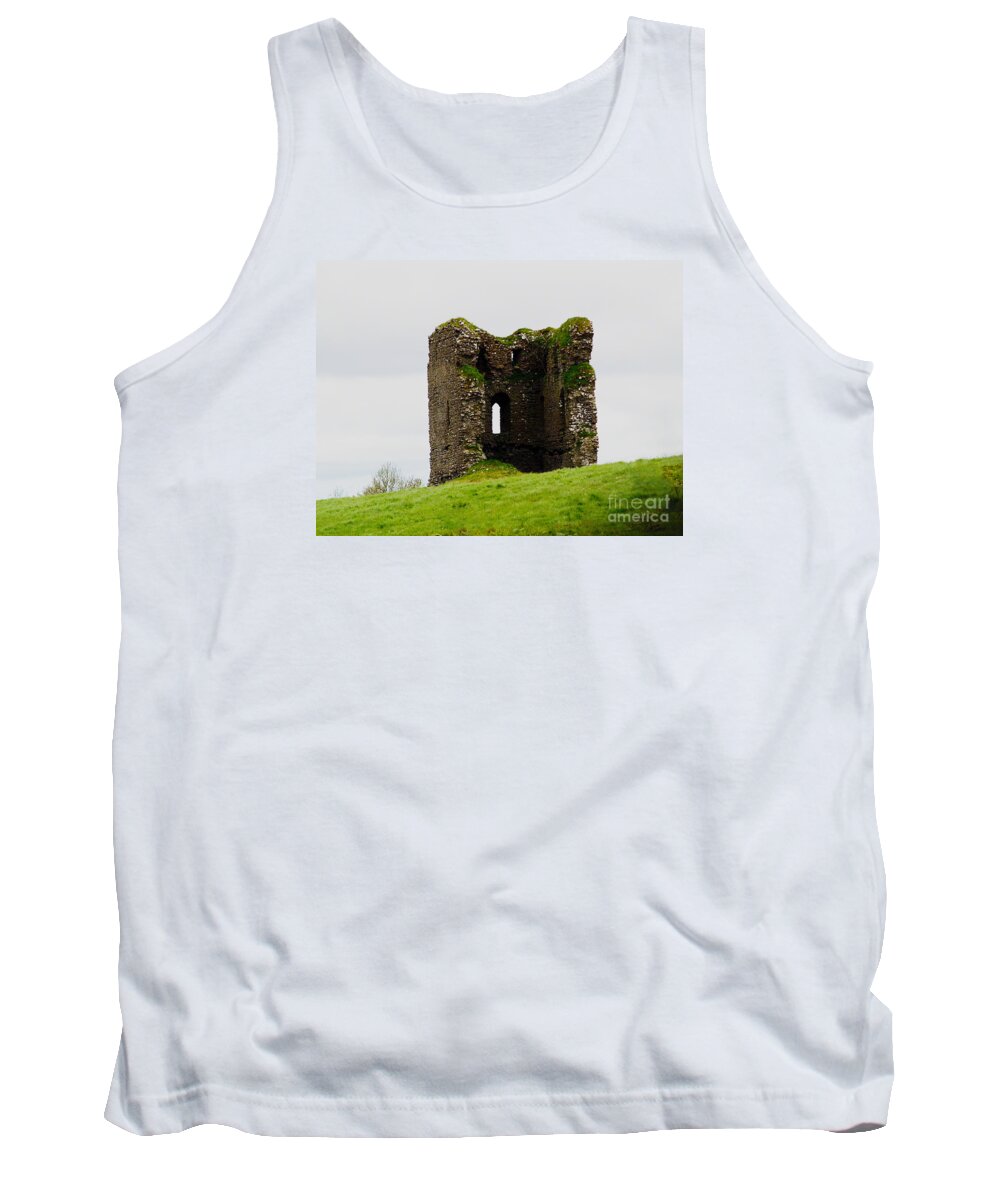 Fine Art Photography Tank Top featuring the photograph Ireland- Castle Ruins I by Patricia Griffin Brett