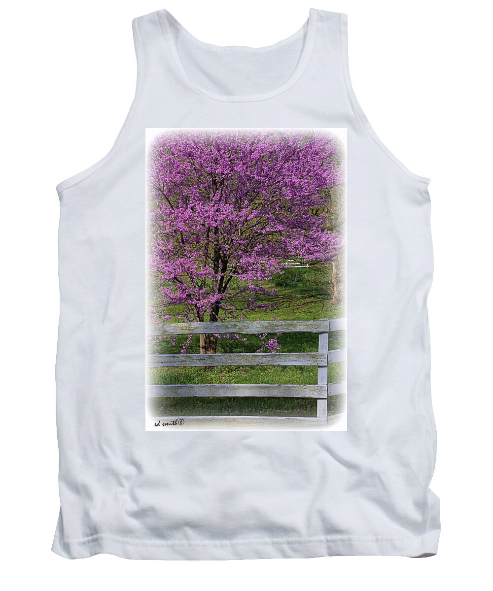 Lilac Attack Tank Top featuring the photograph Lilac Attack by Edward Smith