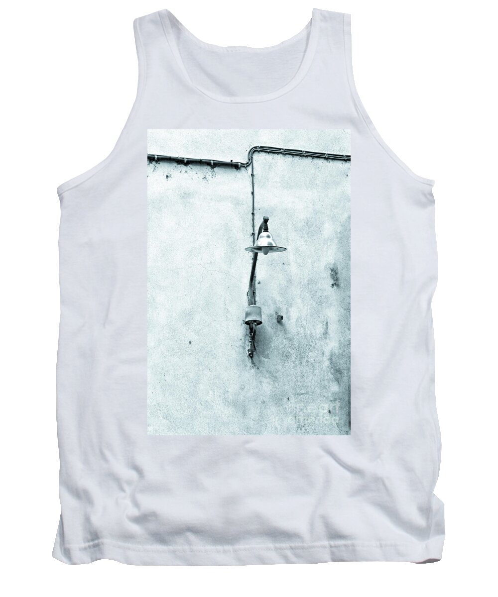 Street Lamp Tank Top featuring the photograph Old street lamp by Silvia Ganora