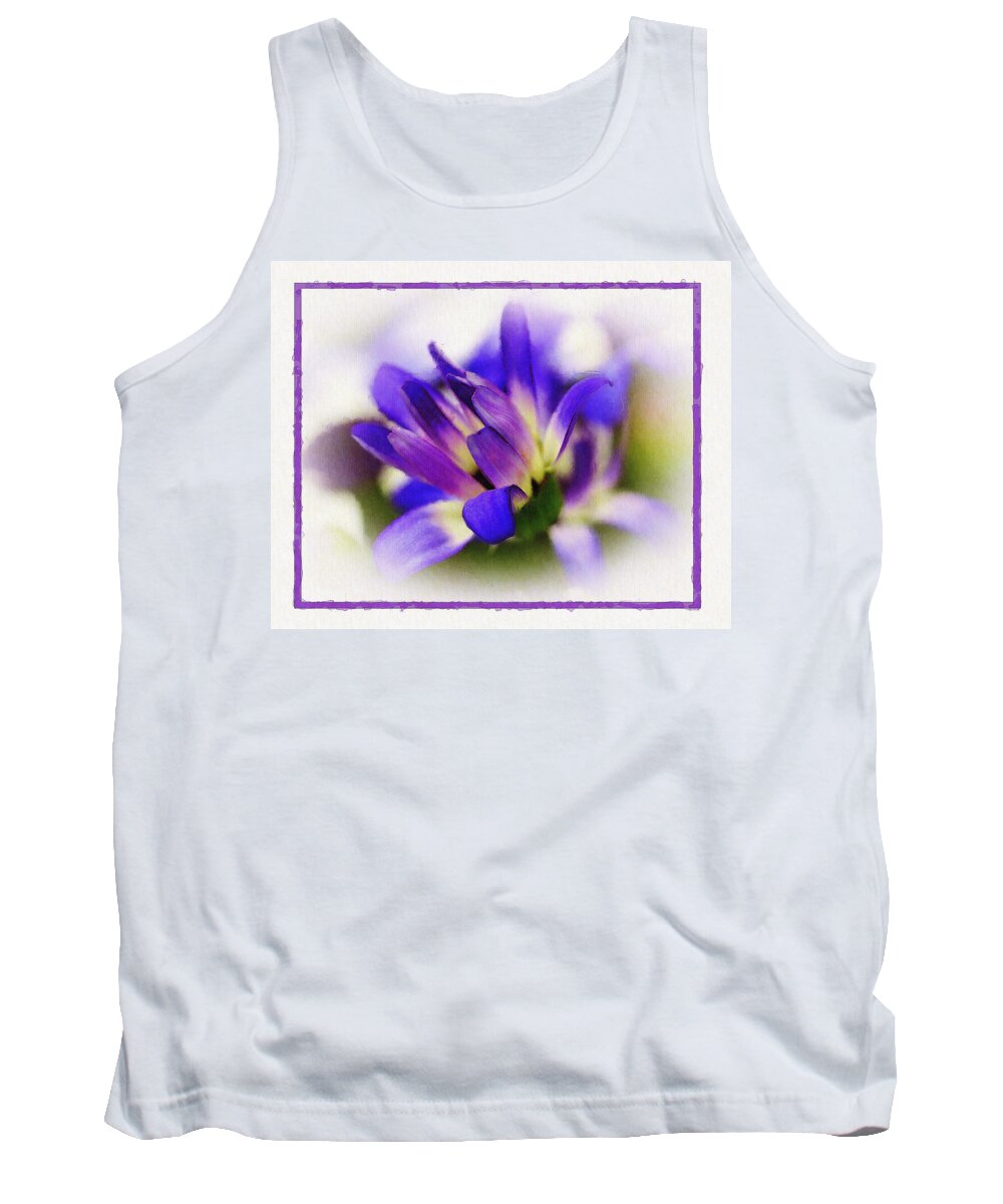 Blue Tank Top featuring the photograph Royal Purple by Judi Bagwell