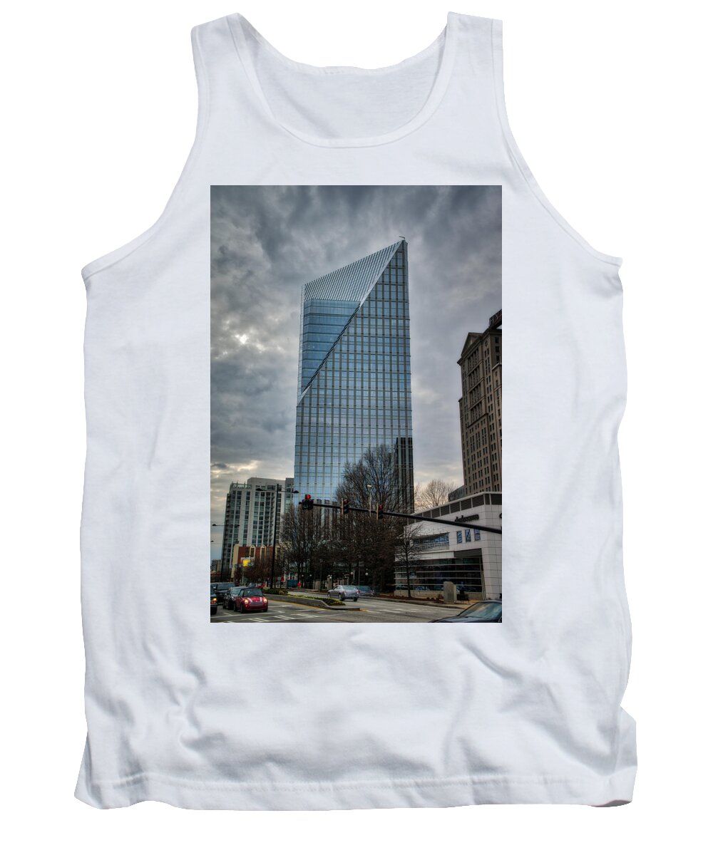 Building Tank Top featuring the photograph Atlanta Highrise #1 by Brett Engle