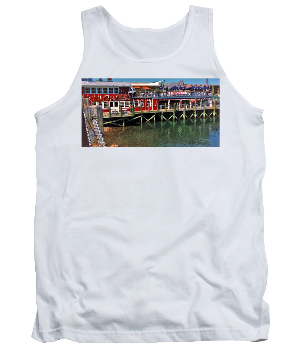 Bar Harbor Tank Top featuring the photograph Bar Harbor #1 by Lisa Dunn