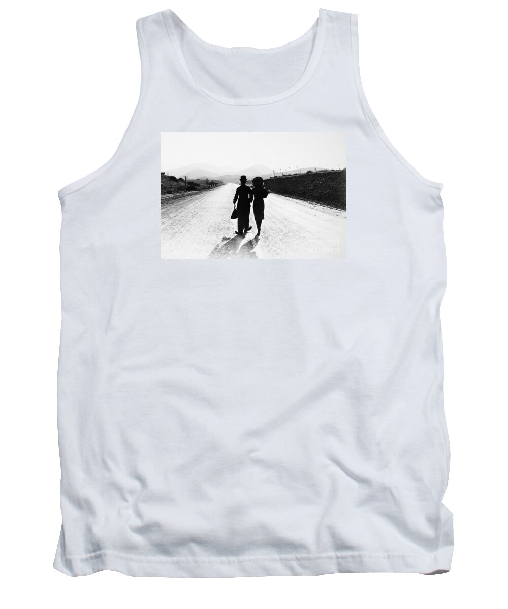 Charlie Tank Top featuring the photograph Modern Times 1936 by Granger