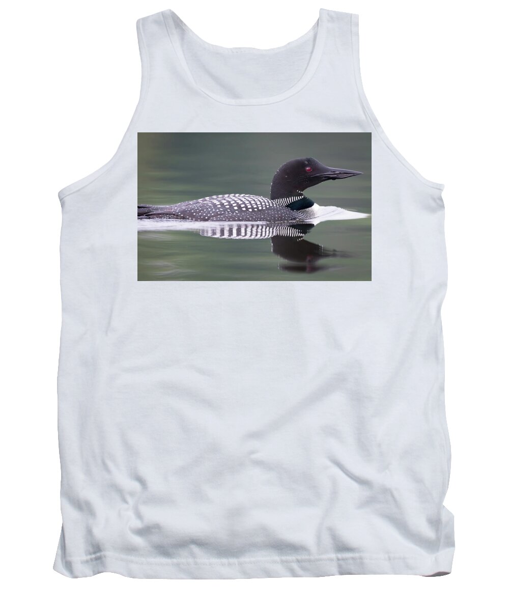 Loon Tank Top featuring the photograph Cruisin... #1 by Ian Sempowski