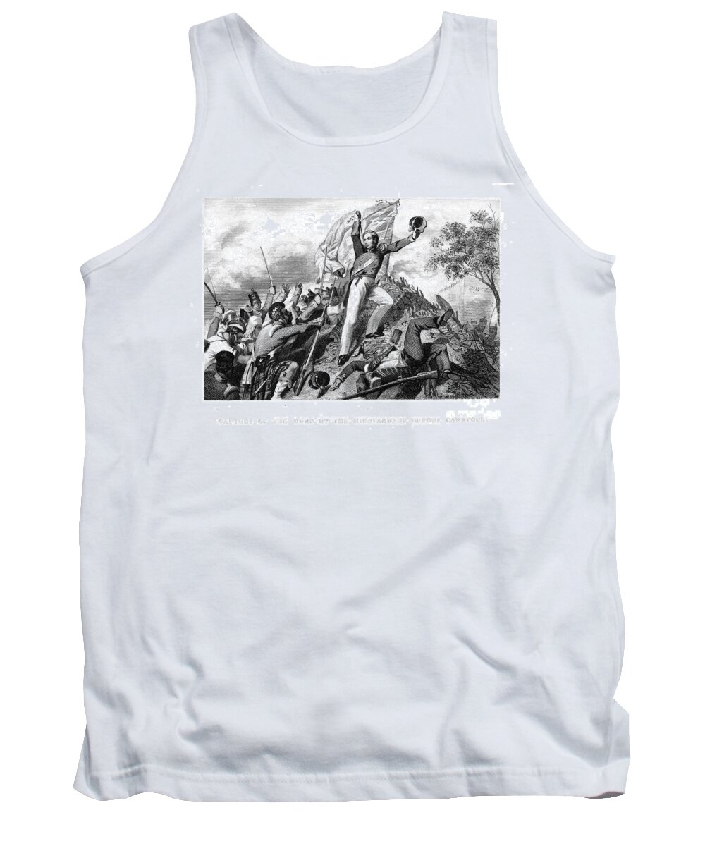 1857 Tank Top featuring the photograph India: Sepoy Rebellion, 1857 #1 by Granger