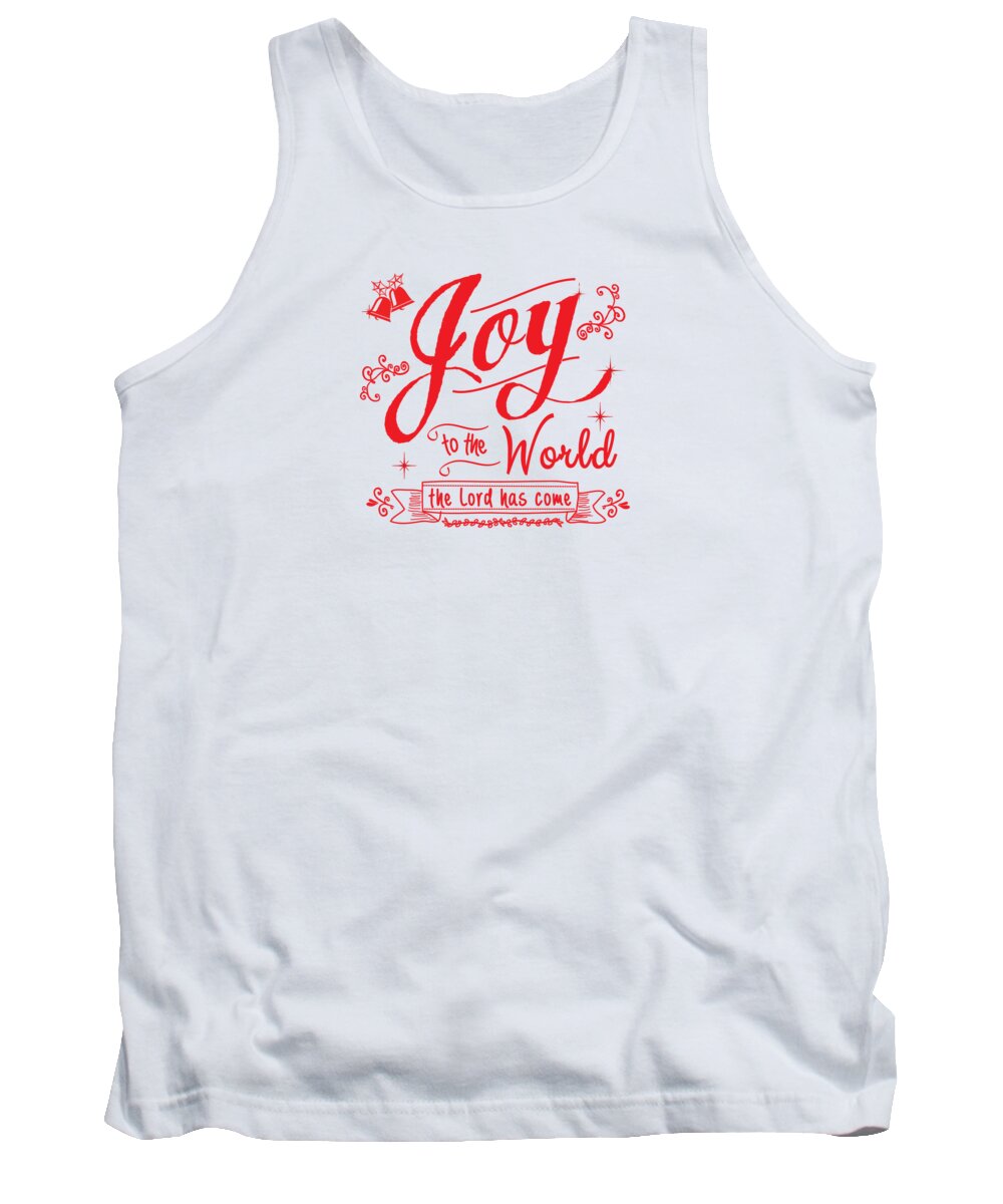 Joy To The World Tank Top featuring the digital art Joy To The World #2 by Jan Marvin