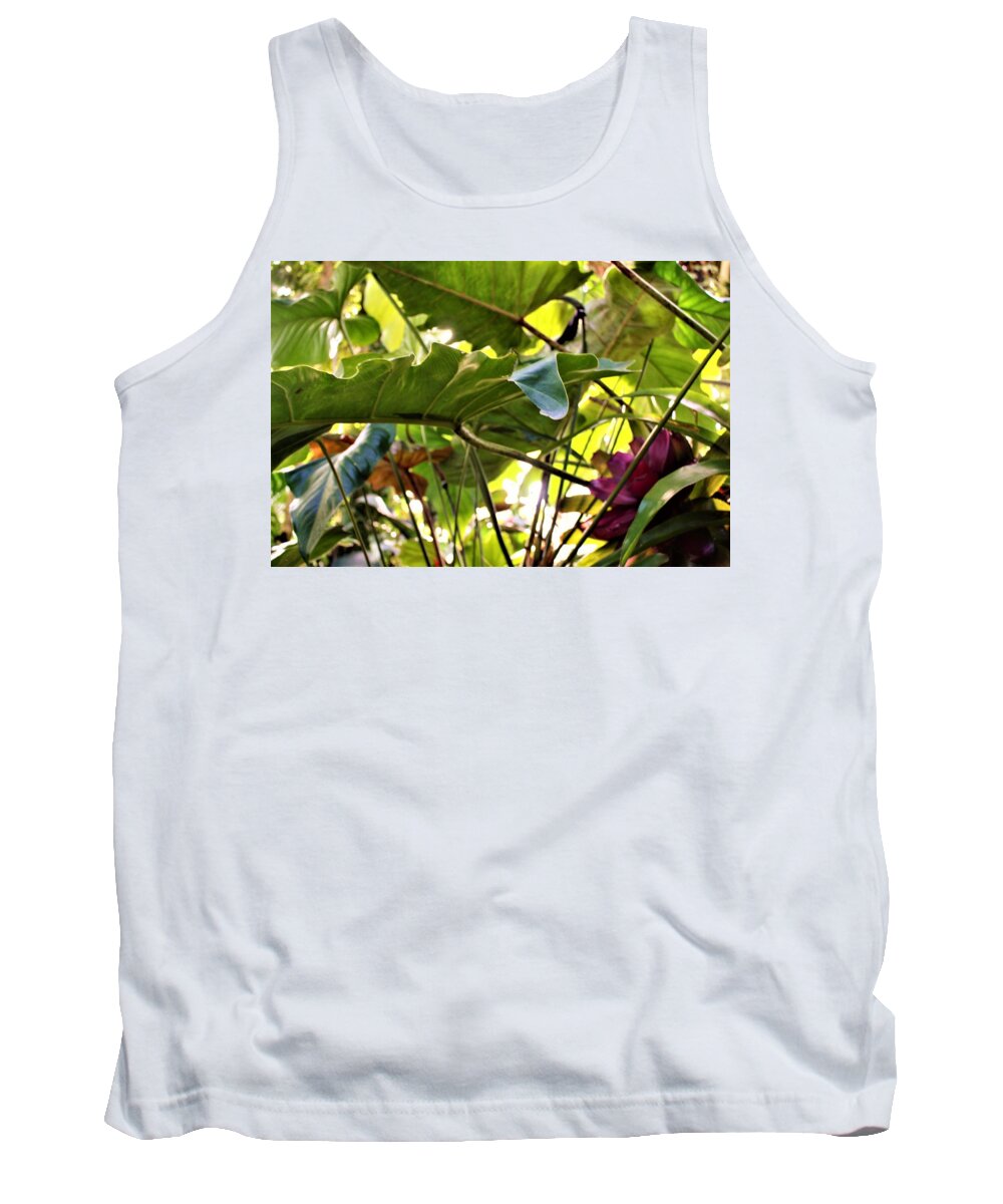 Jungle Tank Top featuring the photograph Jungle Jive #1 by Mindy Newman