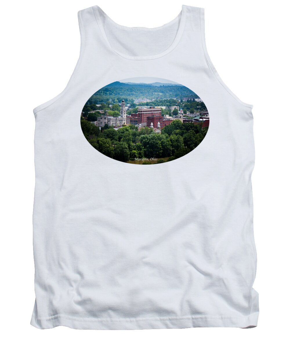 Marietta Tank Top featuring the photograph Marietta Ohio  #1 by Holden The Moment