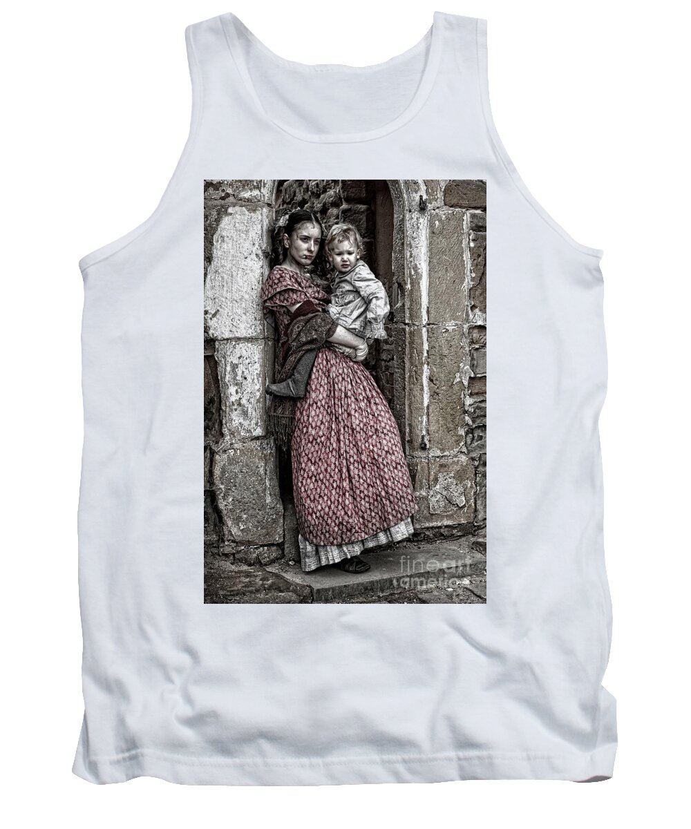 Ragged Tank Top featuring the photograph Ragged Victorians by David Birchall
