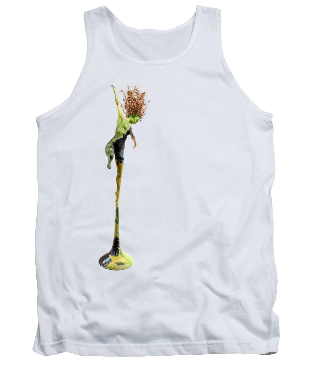 T-shirt Tank Top featuring the mixed media Spread Wings #1 by Adam Long
