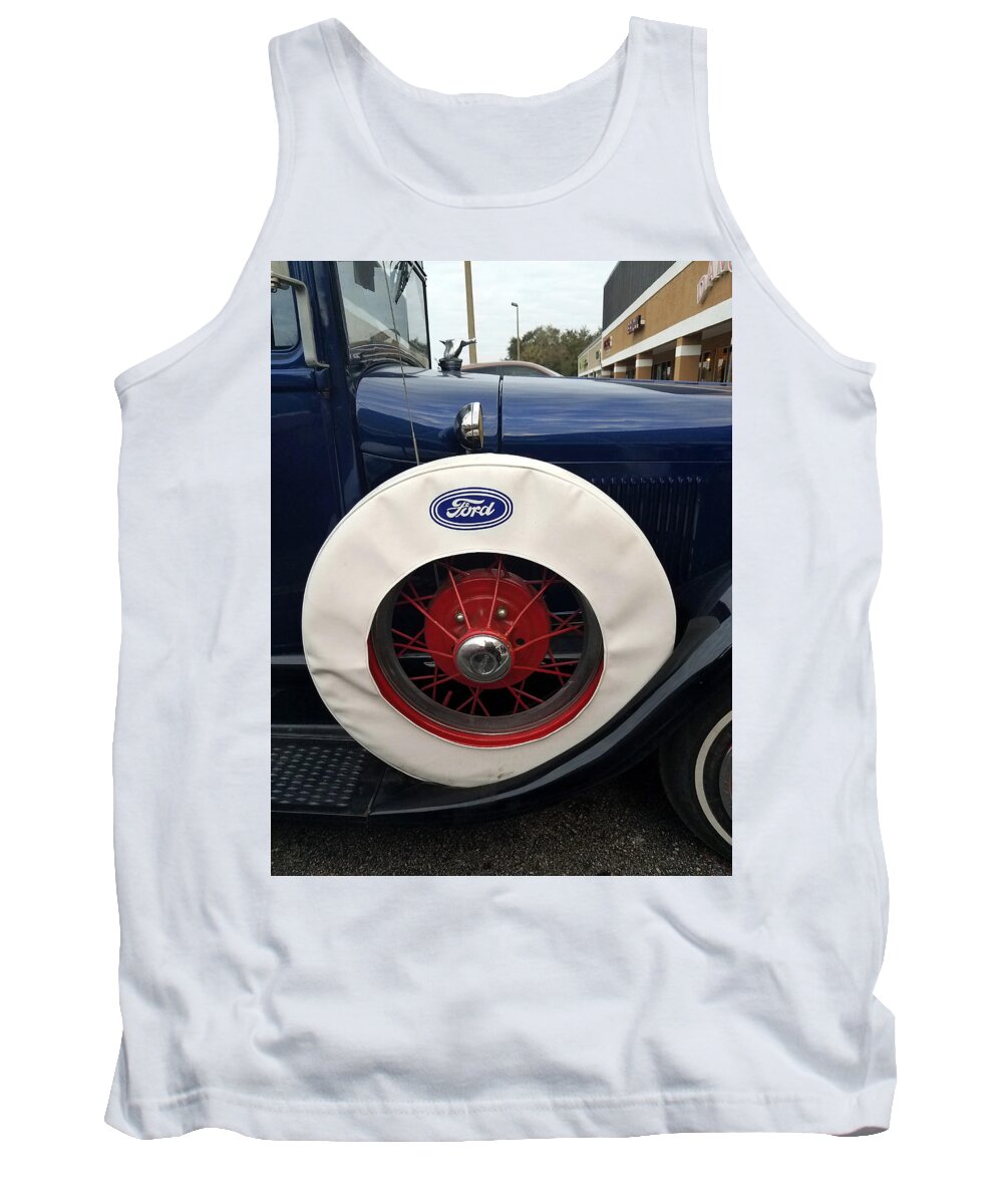 Automobiles Tank Top featuring the photograph 1928 Ford by Rick Redman