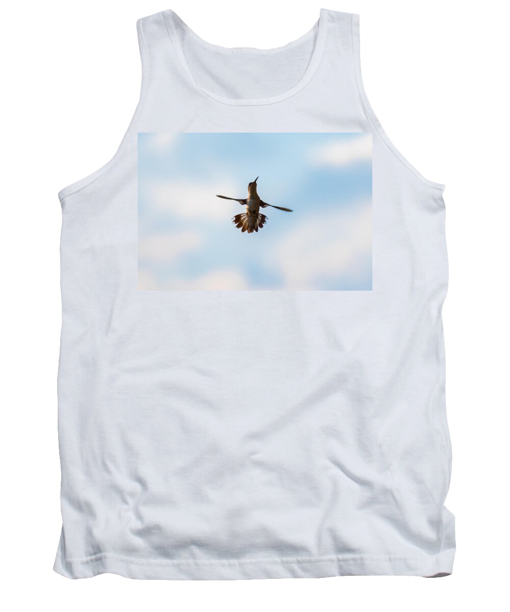 Hummingbird Tank Top featuring the photograph Hummingbird by Holden The Moment