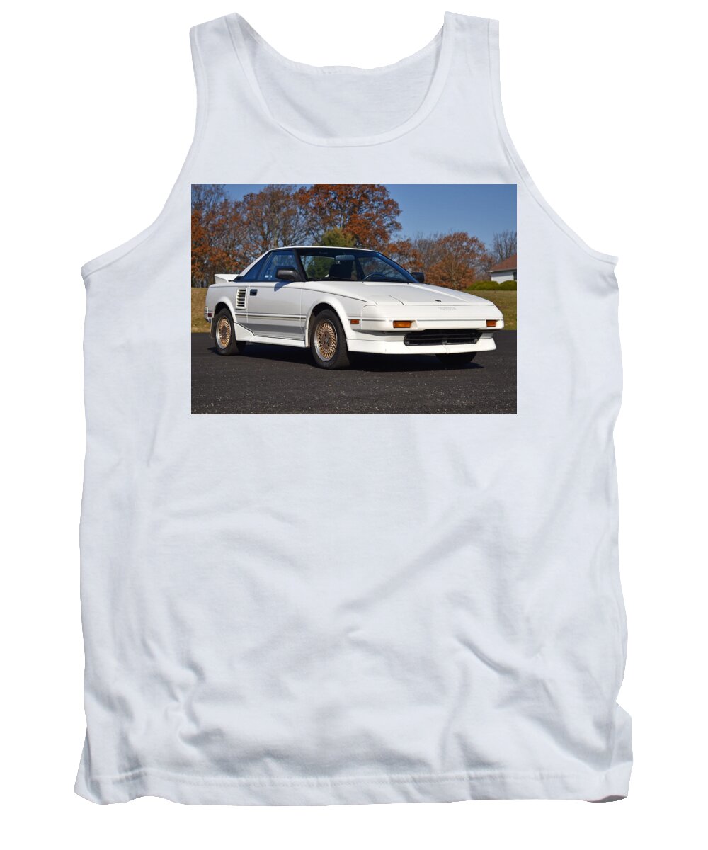 Toyota Mr2 Tank Top featuring the photograph Toyota MR2 #4 by Jackie Russo