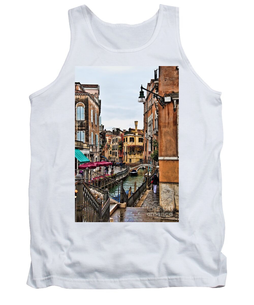 Venice Italy Tank Top featuring the photograph Venice #4 by Shirley Mangini