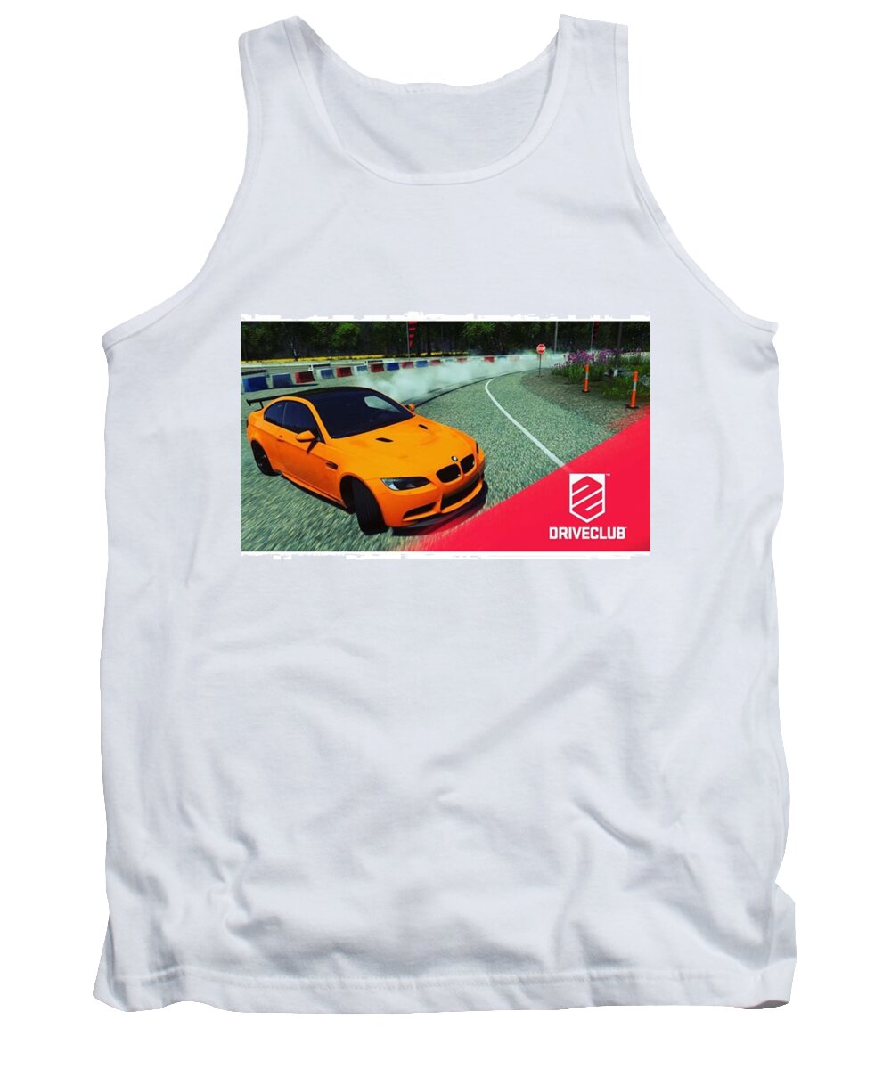 Gaming Tank Top featuring the photograph A Nice #bmw #m3 #gts #drift, Pic Taken by Hannes Lachner