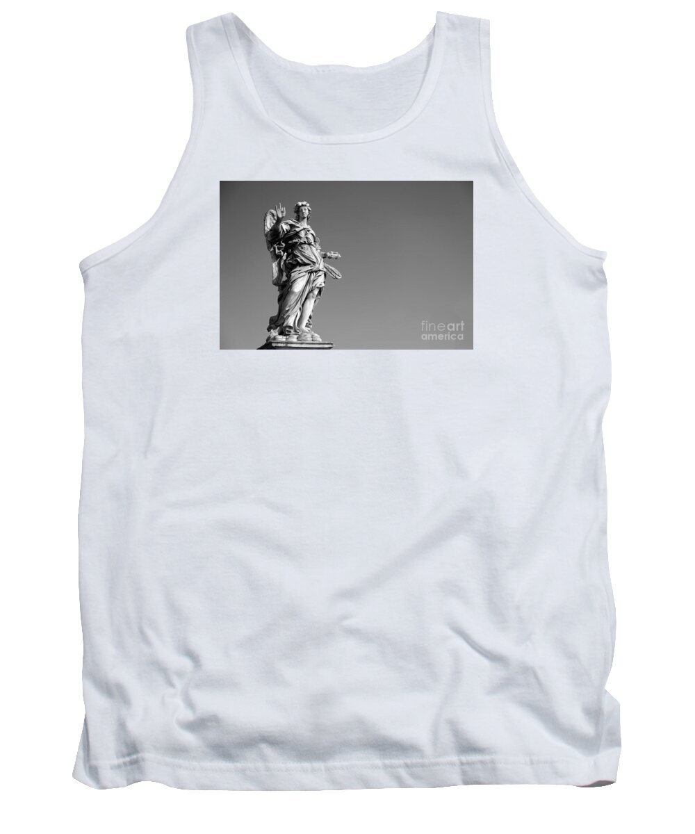 Angel Tank Top featuring the photograph Angel in Rome by Stefano Senise