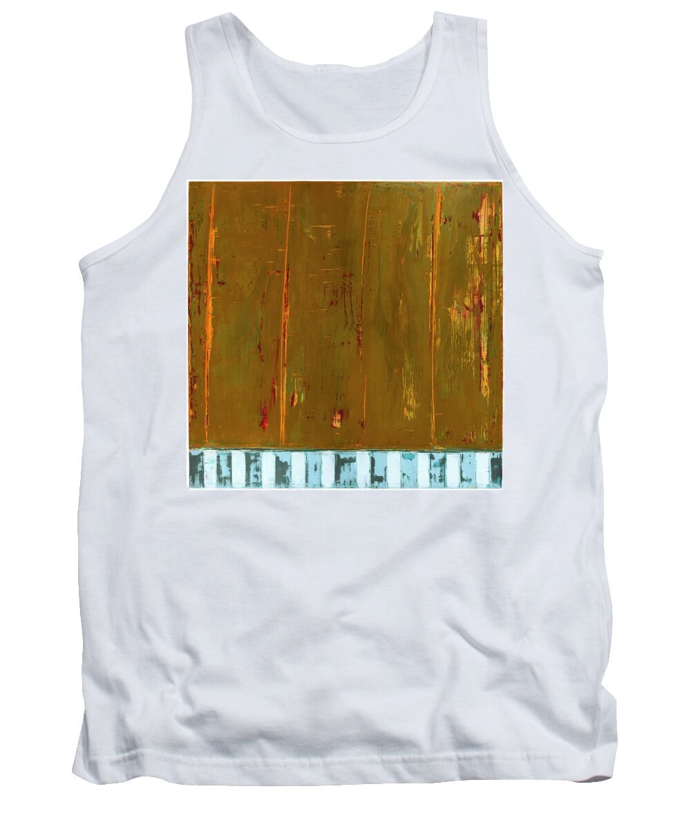 Abstract Prints Tank Top featuring the painting Art Print Big Top by Harry Gruenert