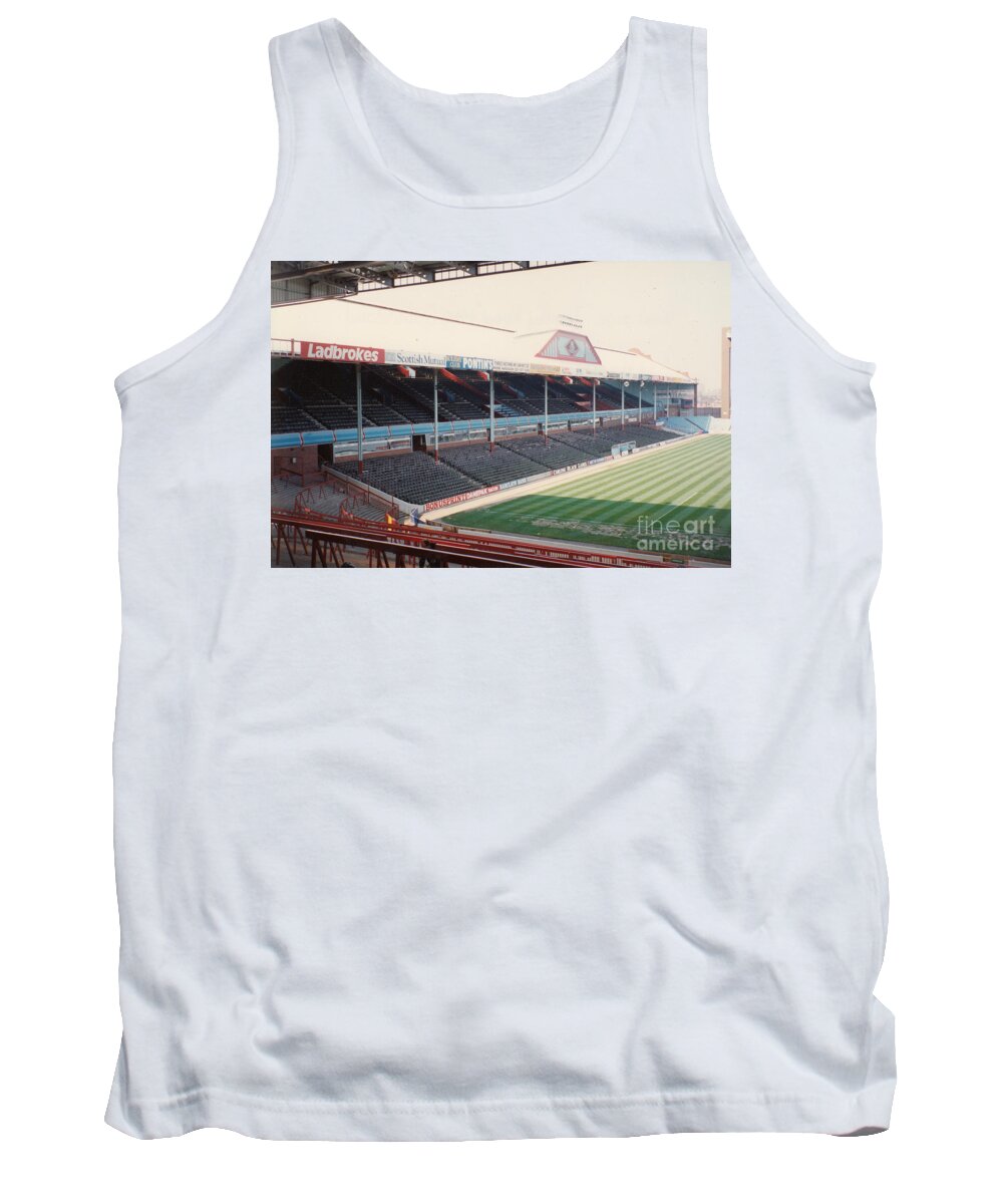 Aston Villa Tank Top featuring the photograph Aston Villa - Villa Park - West Stand Trinity Road 1 - Leitch - April 1991 by Legendary Football Grounds