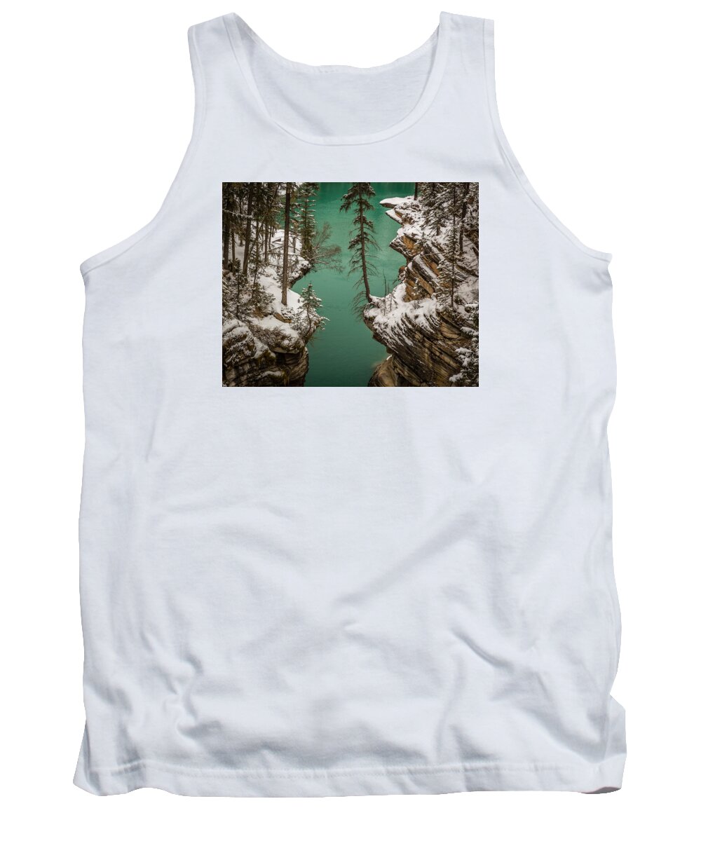 Trees Tank Top featuring the photograph Athabasca Art by Gary Migues