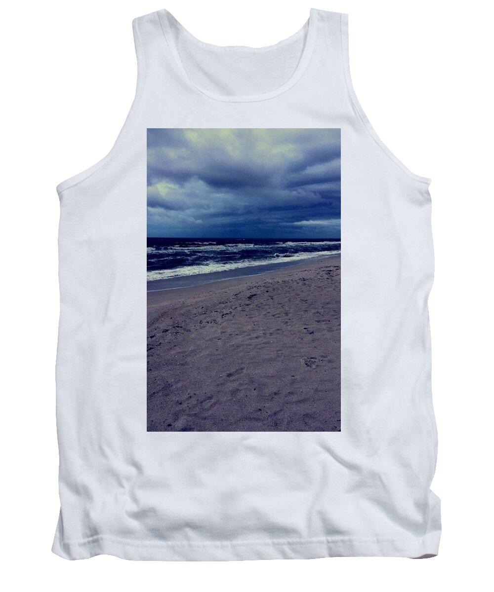  Tank Top featuring the photograph Beach by Kristina Lebron