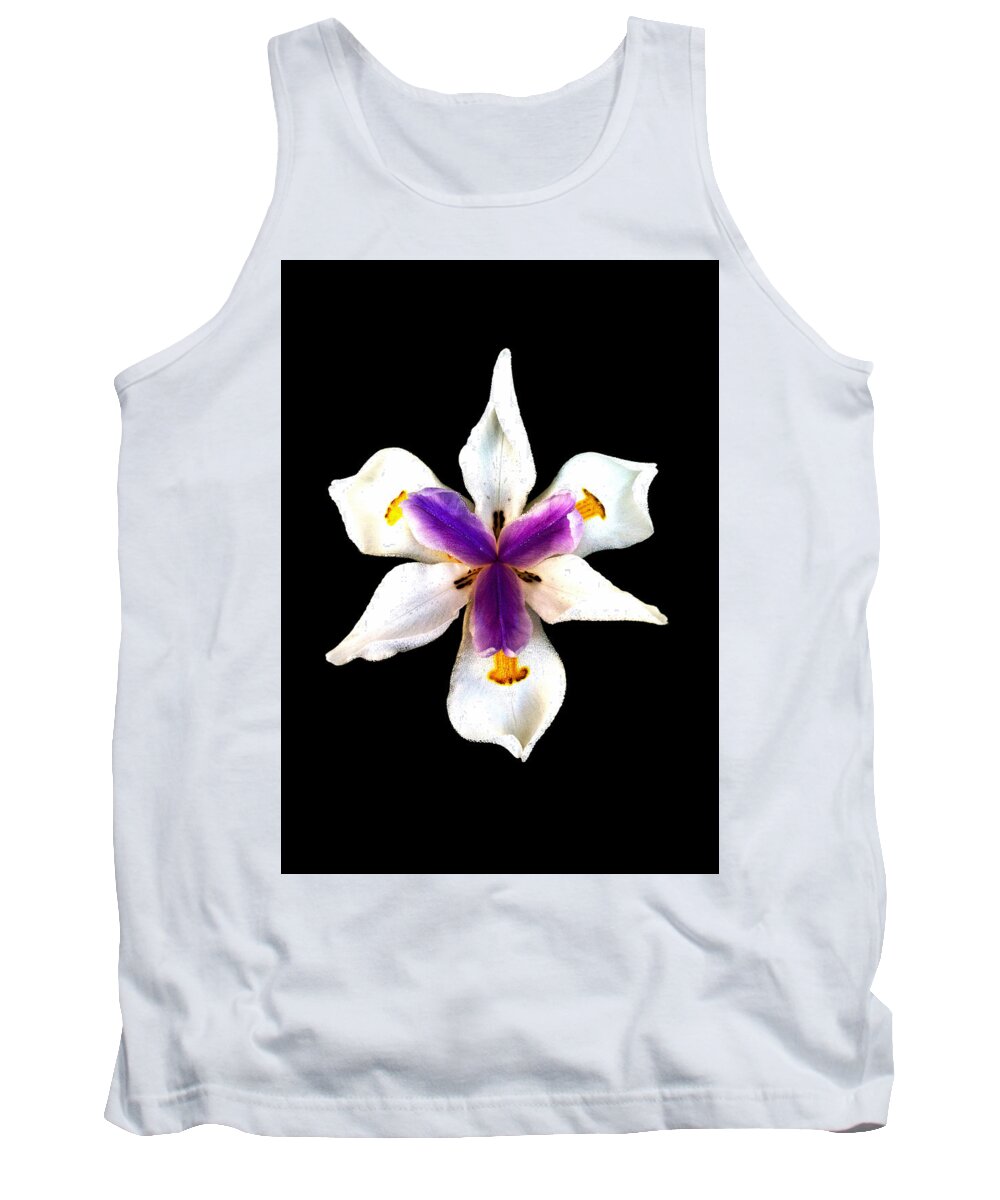 Macro Tank Top featuring the photograph Beauty in the Darkness by Nathan Little