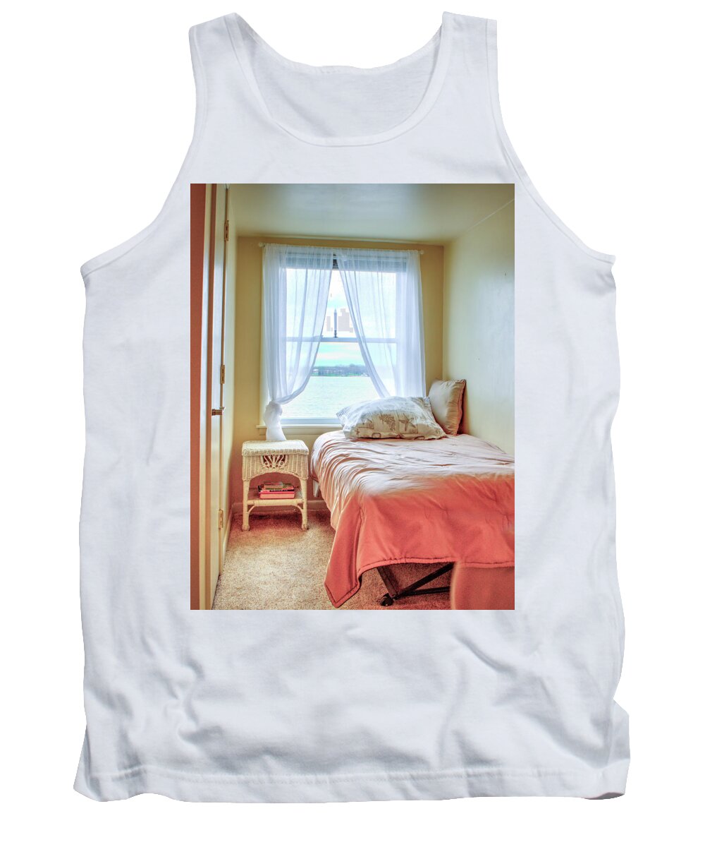 Bedroom Tank Top featuring the photograph Bedroom Alcove 1 by Jeff Kurtz