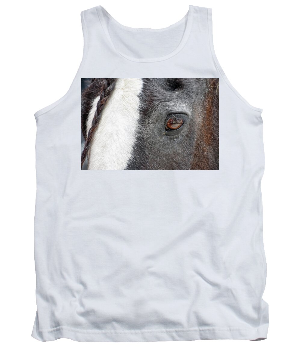  Tank Top featuring the photograph Black and White Beauty by Kuni Photography