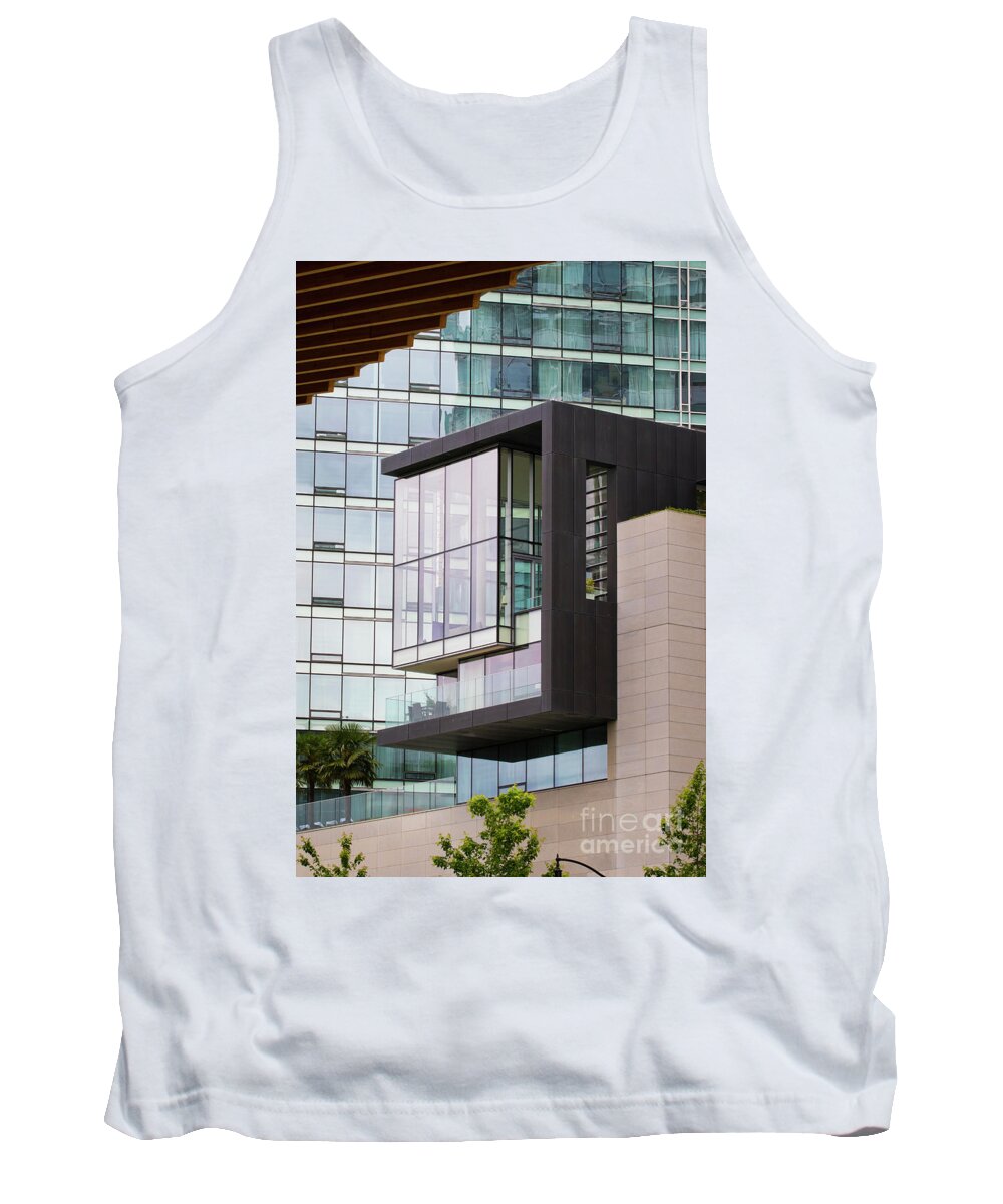 Architecture Tank Top featuring the photograph Boxed In by Chris Dutton