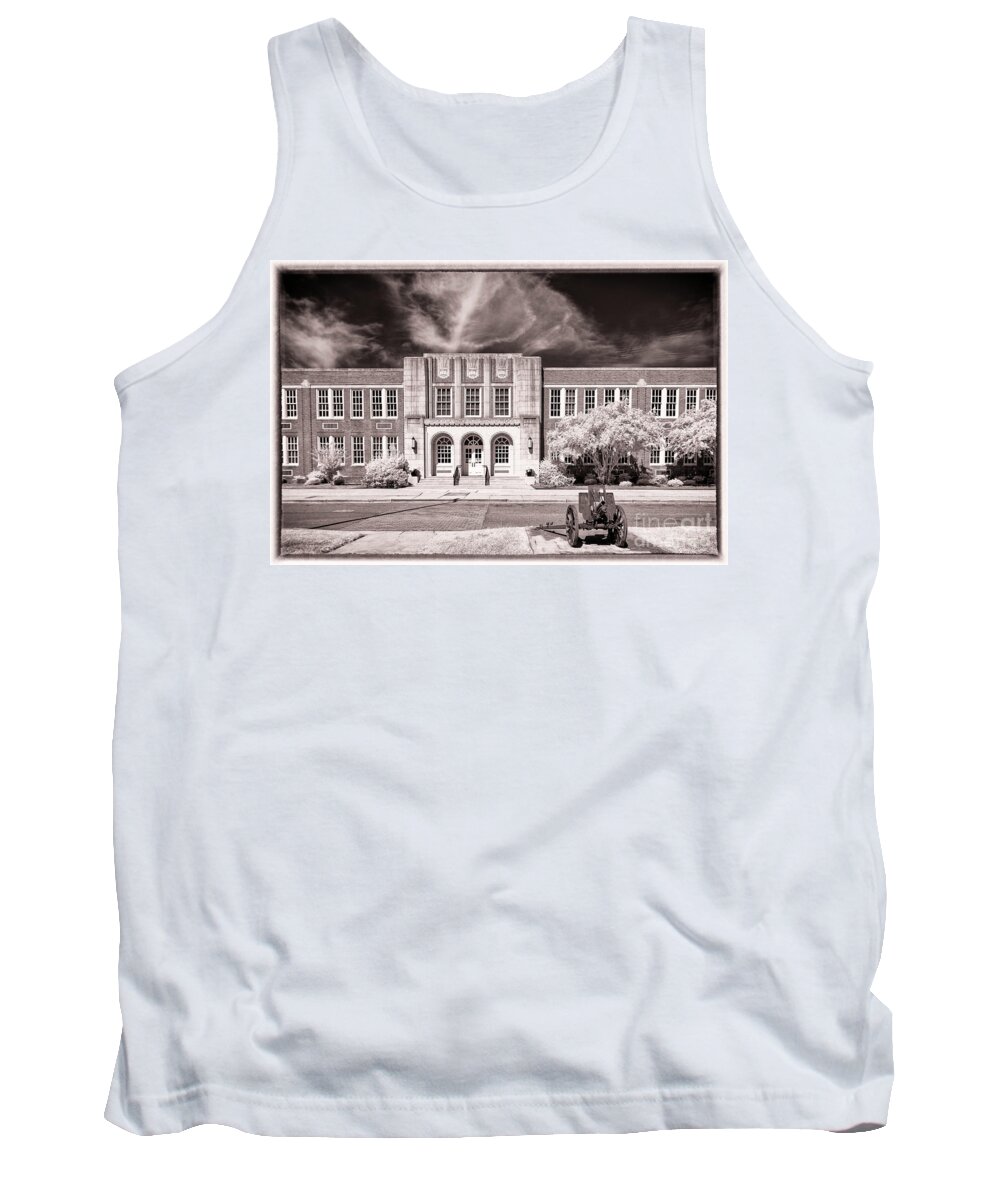 Bchs Tank Top featuring the photograph Brookland - Cayce H S by Charles Hite