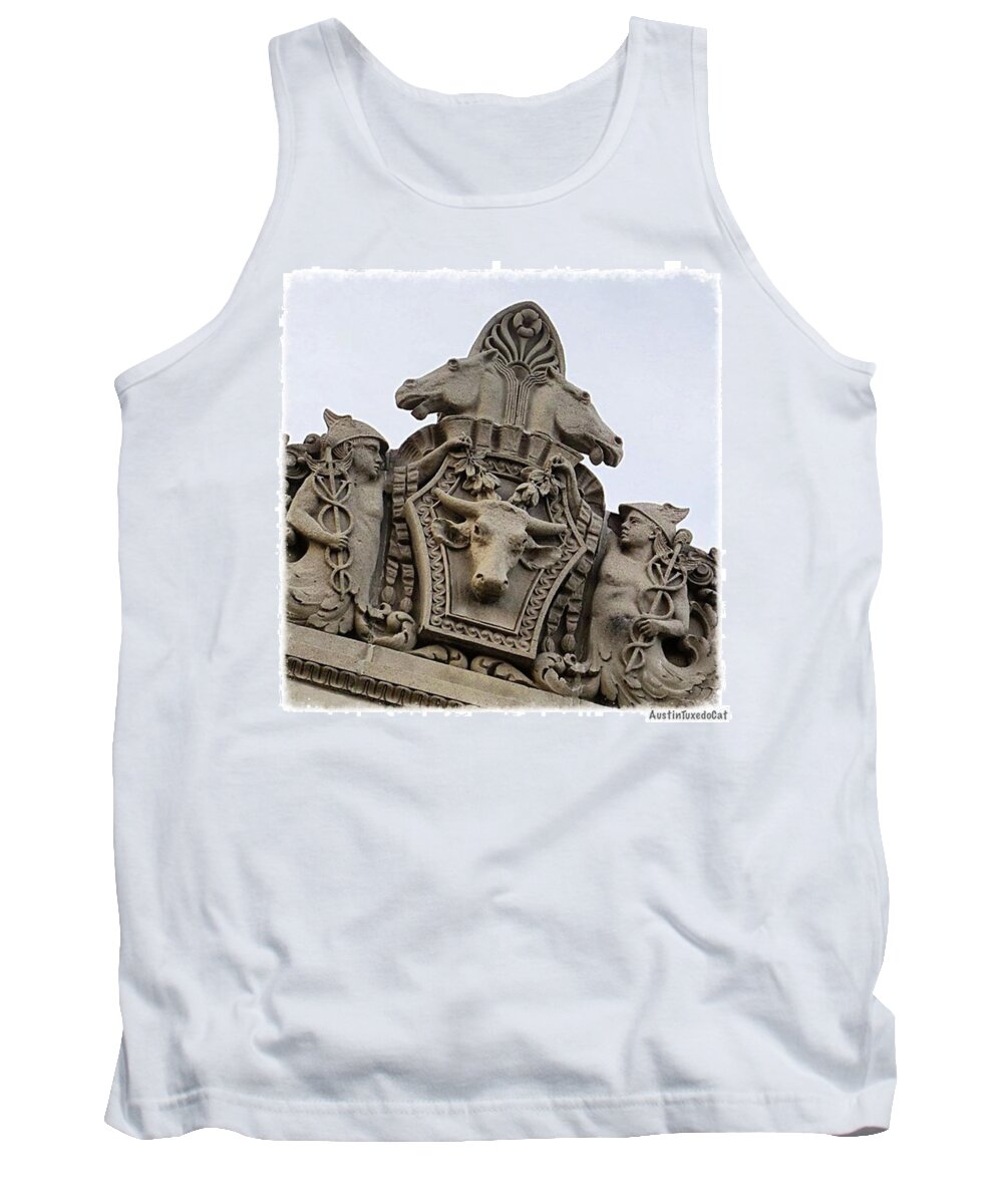 Collegelife Tank Top featuring the photograph Built In 1932 As A #veterinary by Austin Tuxedo Cat