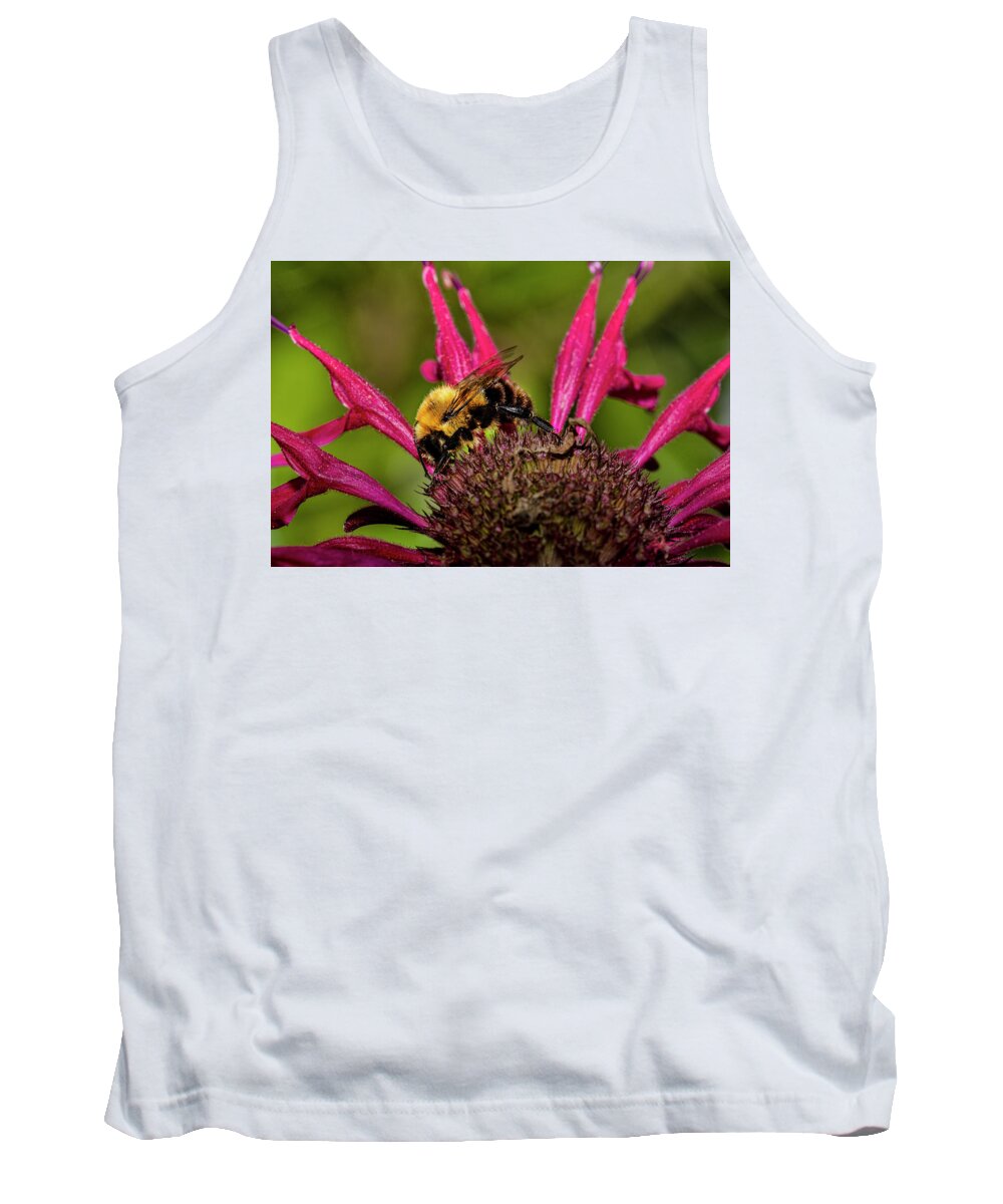 Ray Kent Tank Top featuring the photograph Bumble Bee by Ray Kent