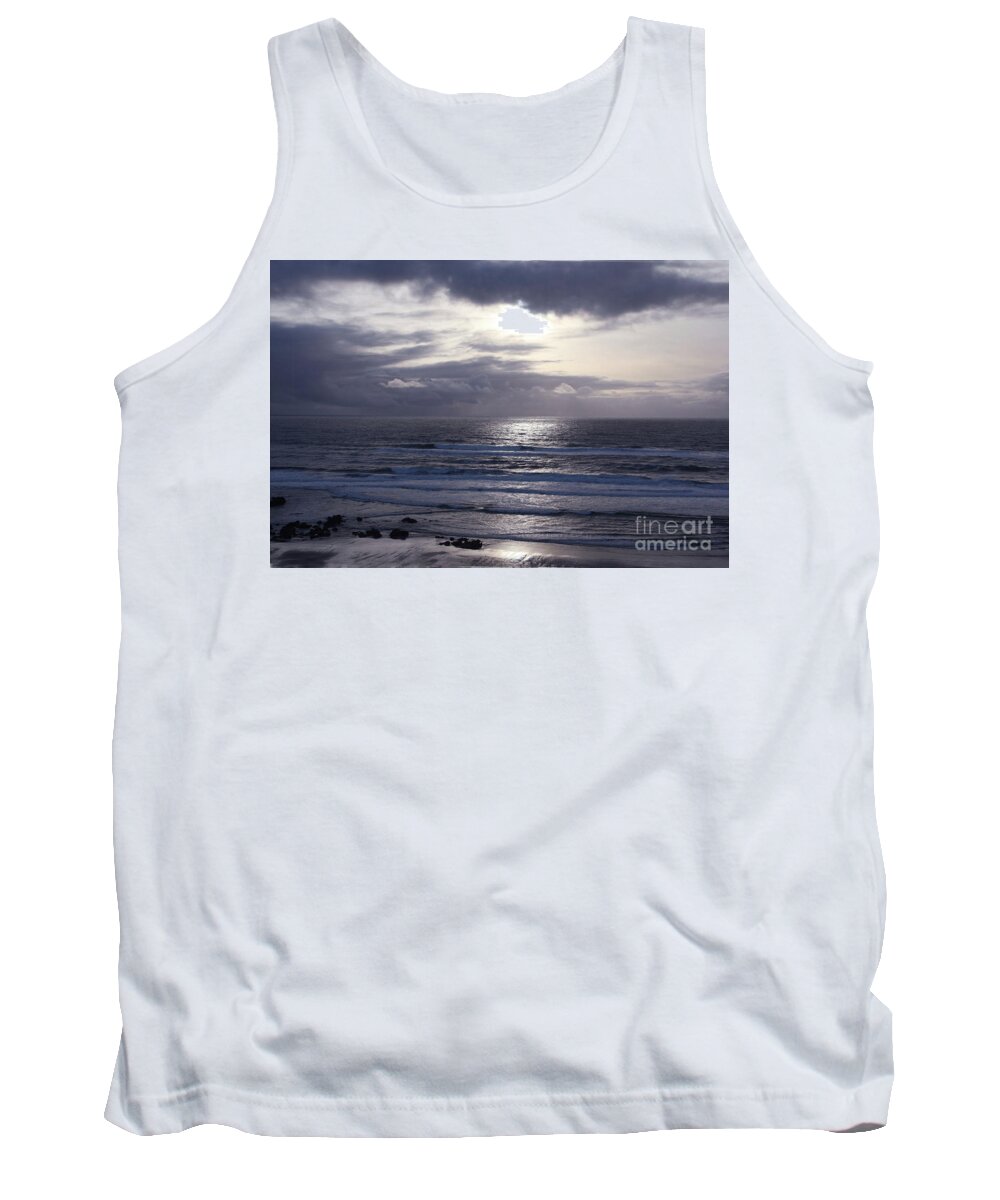 Landscape Tank Top featuring the photograph By The Silvery Light by Sheila Ping