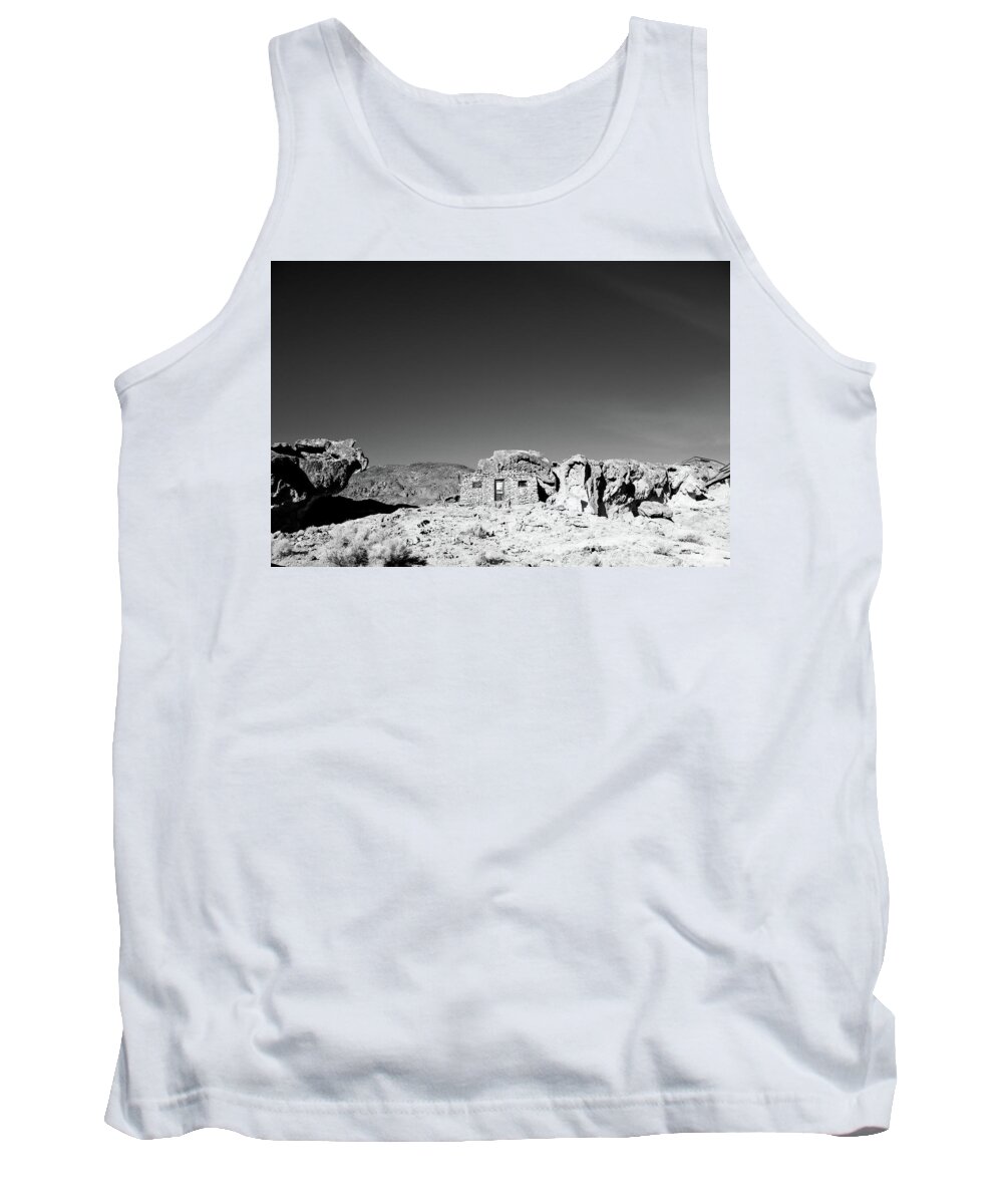 Calico Tank Top featuring the photograph Calico Ghost Town by Aileen Savage